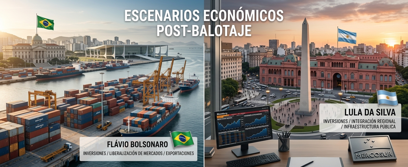 Balotaje en Brasil: escenarios para el mercado argentino según gane Flávio Bolsonaro o Lula da Silva